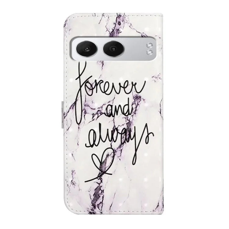 For OnePlus Nord 4 Case 3D Creative Pattern PU Leather Stand Phone Cover