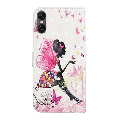 For Sony Xperia 10 VI Case 3D Creative Pattern PU Leather Stand Phone Cover