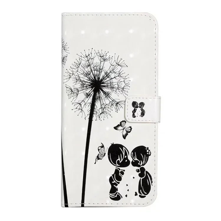 For Sony Xperia 10 VI Case 3D Creative Pattern PU Leather Stand Phone Cover
