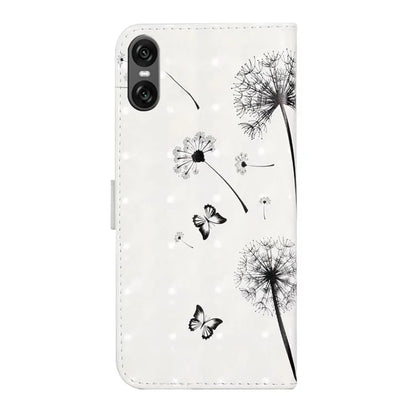For Sony Xperia 10 VI Case 3D Creative Pattern PU Leather Stand Phone Cover