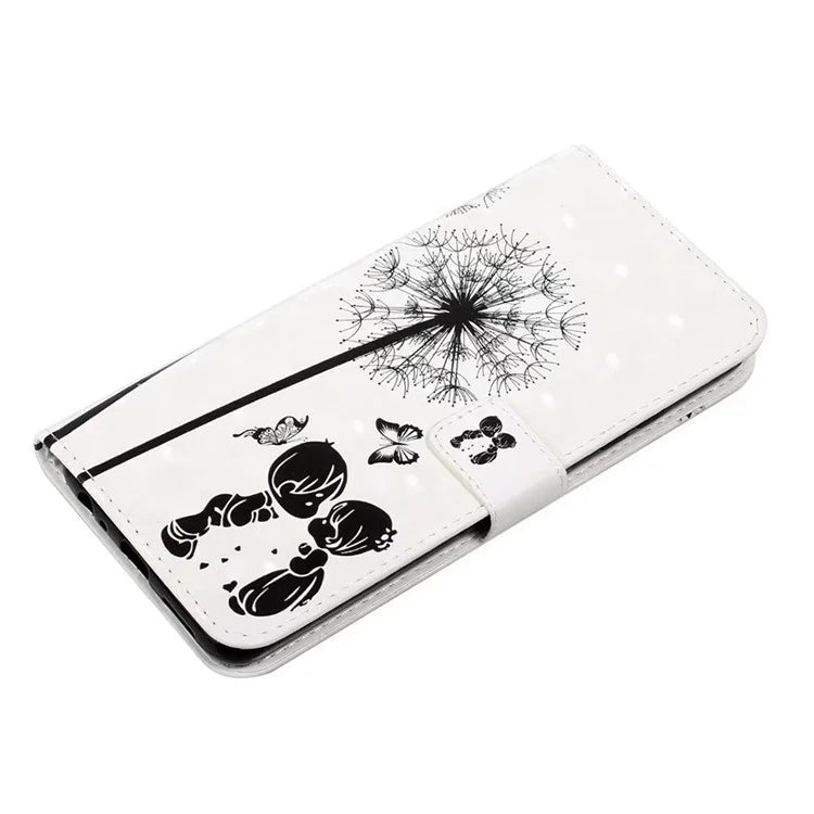 For Honor 200 Pro 5G Case 3D Creative Pattern PU Leather Stand Phone Cover