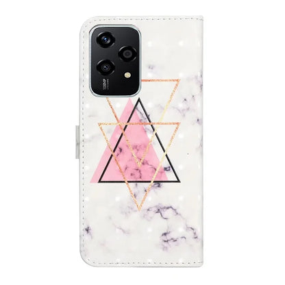 For Honor 200 Lite Case 3D Creative Pattern PU Leather Stand Phone Cover