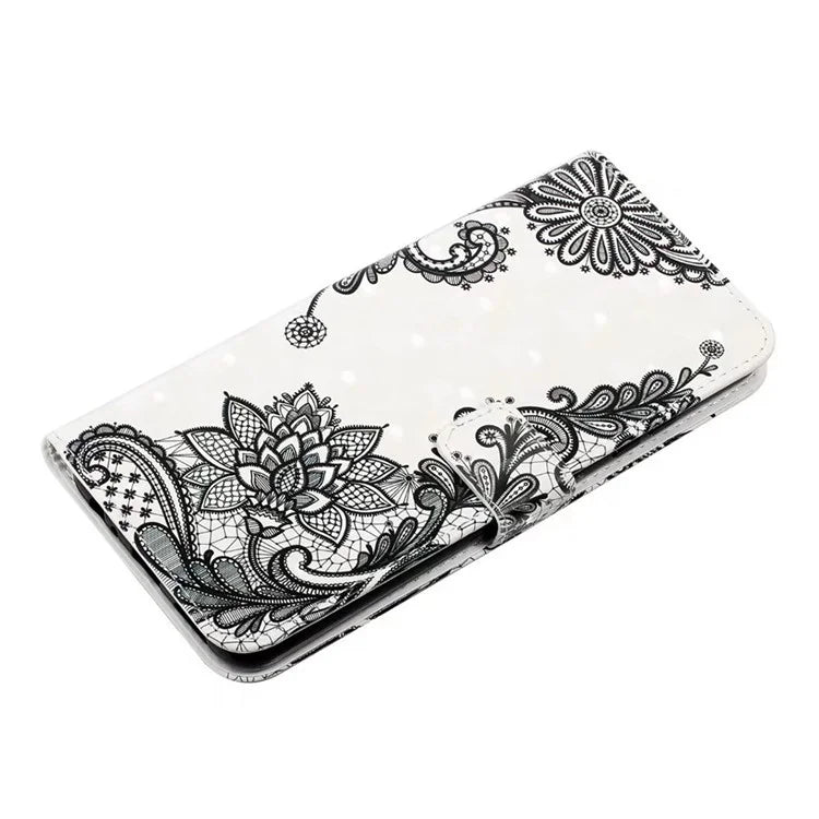 For Honor 200 Lite Case 3D Creative Pattern PU Leather Stand Phone Cover