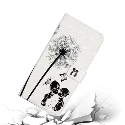 For Honor 200 Lite Case 3D Creative Pattern PU Leather Stand Phone Cover