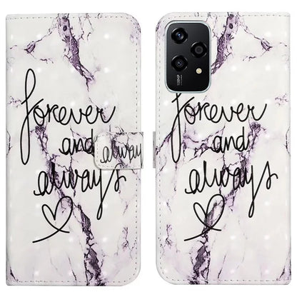 For Honor 200 Lite Case 3D Creative Pattern PU Leather Stand Phone Cover