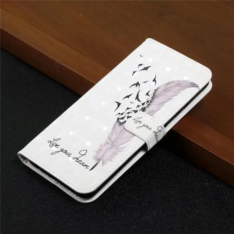 For Honor 200 Lite Case 3D Creative Pattern PU Leather Stand Phone Cover