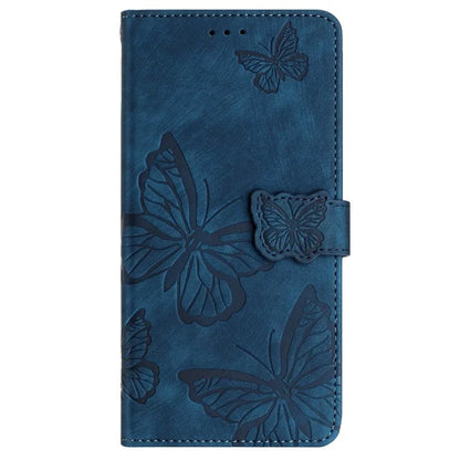 For Samsung Galaxy A06 Case Butterfly Design Flip Wallet Leather Phone Cover Skin-Touch