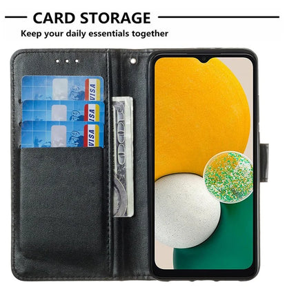 For Samsung Galaxy A06 Case PU Leather Flip Phone Cover Wallet Card Slot Holder