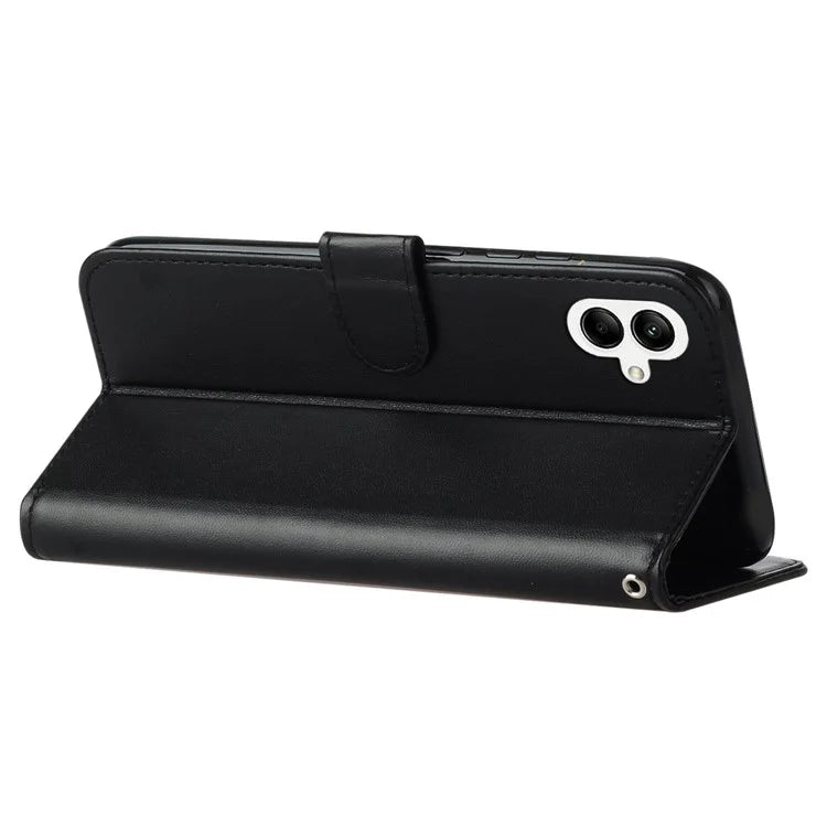 For Samsung Galaxy A06 Case PU Leather Flip Phone Cover Wallet Card Slot Holder