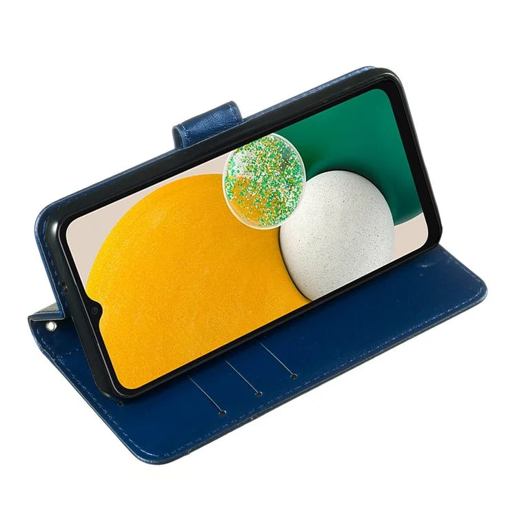 For Samsung Galaxy A06 Case PU Leather Flip Phone Cover Wallet Card Slot Holder
