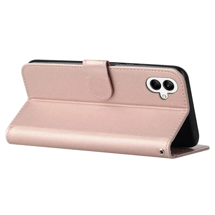 For Samsung Galaxy A06 Case PU Leather Flip Phone Cover Wallet Card Slot Holder