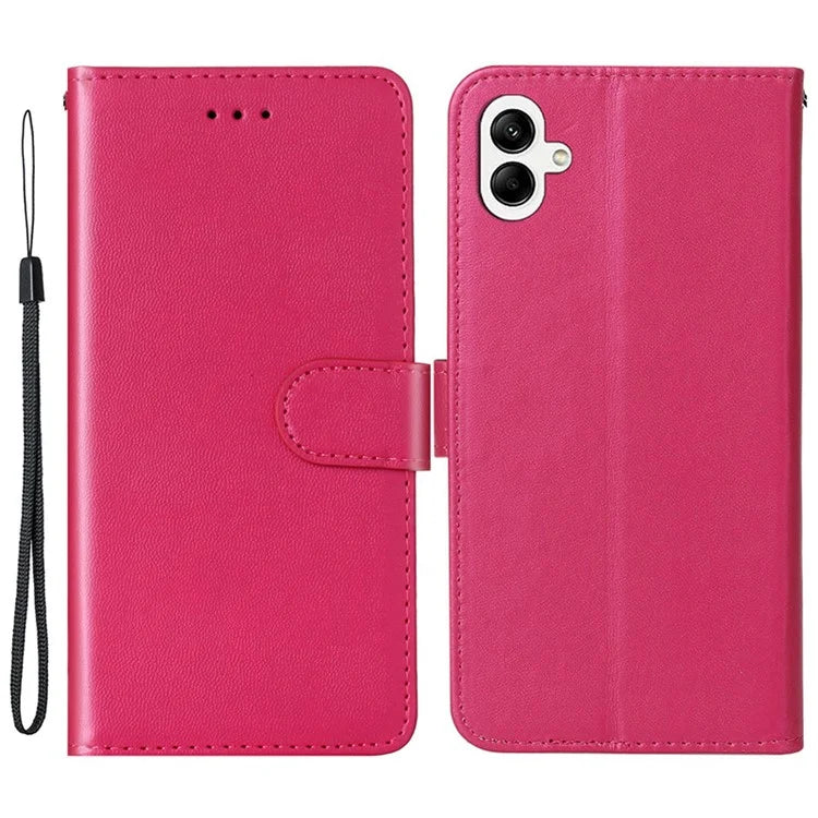 For Samsung Galaxy A06 Case PU Leather Flip Phone Cover Wallet Card Slot Holder