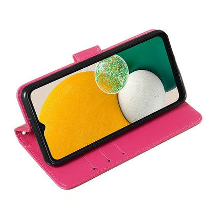 For Samsung Galaxy A06 Case PU Leather Flip Phone Cover Wallet Card Slot Holder