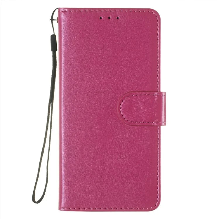 For Samsung Galaxy A06 Case PU Leather Flip Phone Cover Wallet Card Slot Holder