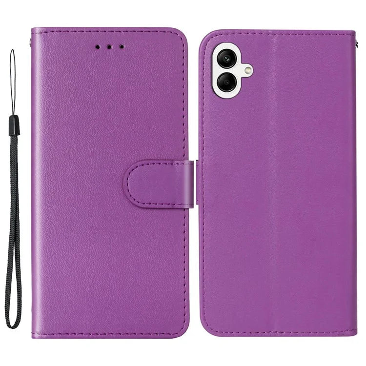 For Samsung Galaxy A06 Case PU Leather Flip Phone Cover Wallet Card Slot Holder