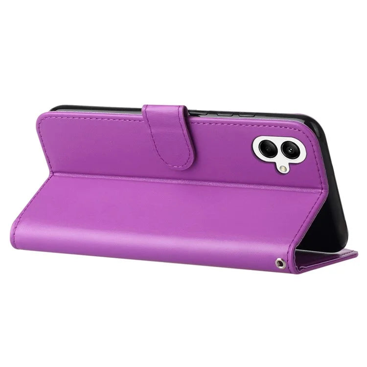 For Samsung Galaxy A06 Case PU Leather Flip Phone Cover Wallet Card Slot Holder