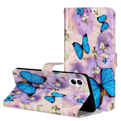 For Samsung Galaxy A06 Case Pattern Leather Wallet Phone Cover with Card Holder