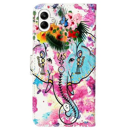 For Samsung Galaxy A06 Case Pattern Leather Wallet Phone Cover with Card Holder