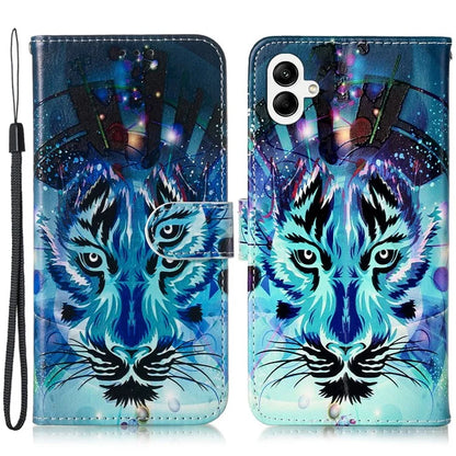 For Samsung Galaxy A06 Case Pattern Leather Wallet Phone Cover with Card Holder