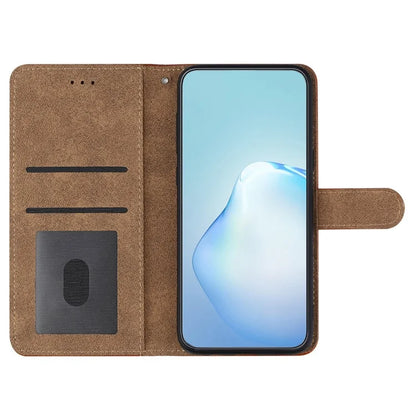 For Samsung Galaxy A06 Case Flip Leather Retro Phone Cover Lines Imprinted