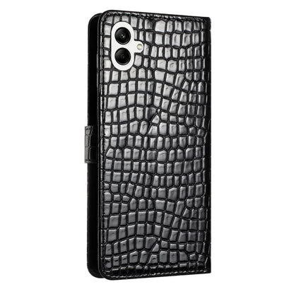 For Samsung Galaxy A06 Case Classic Crocodile Pattern PU Leather Phone Cover