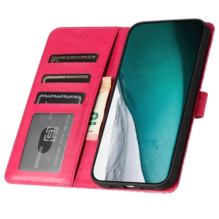 For Samsung Galaxy A06 Case Classic Crocodile Pattern PU Leather Phone Cover