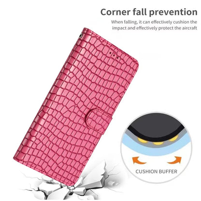 For Samsung Galaxy A06 Case Classic Crocodile Pattern PU Leather Phone Cover