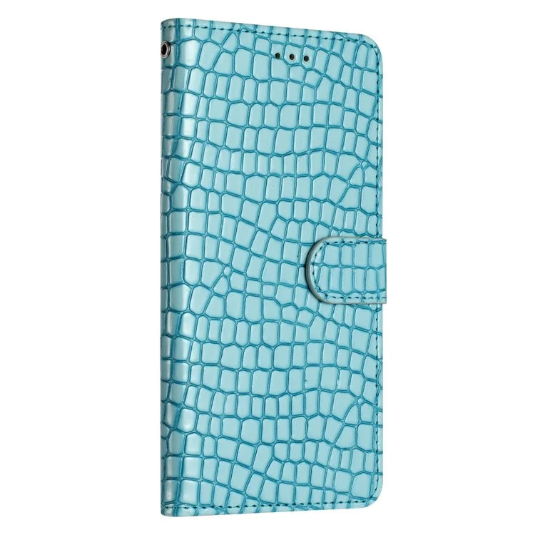 For Samsung Galaxy A06 Case Classic Crocodile Pattern PU Leather Phone Cover