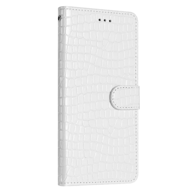 For Samsung Galaxy A06 Case Classic Crocodile Pattern PU Leather Phone Cover