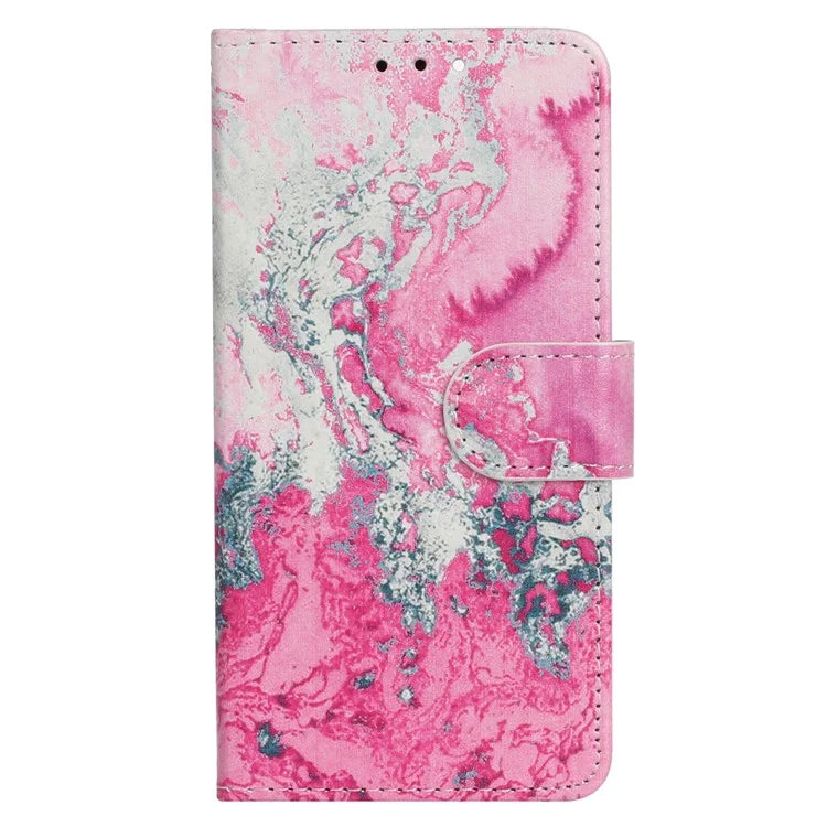 For Samsung Galaxy A06 Case Pattern PU Leather Flip Phone Cover