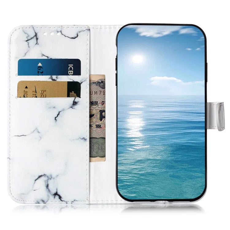 For Samsung Galaxy A06 Case Pattern PU Leather Flip Phone Cover