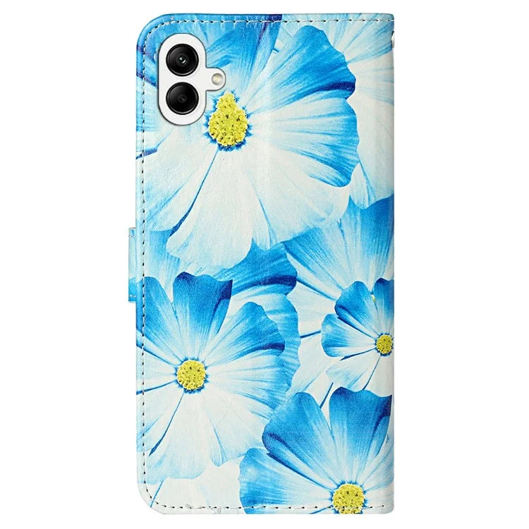 For Samsung Galaxy A06 Case Pattern PU Leather Flip Phone Cover
