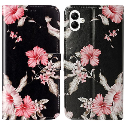For Samsung Galaxy A06 Case Pattern PU Leather Flip Phone Cover