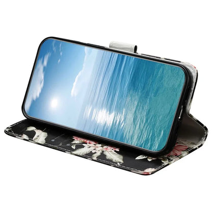 For Samsung Galaxy A06 Case Pattern PU Leather Flip Phone Cover