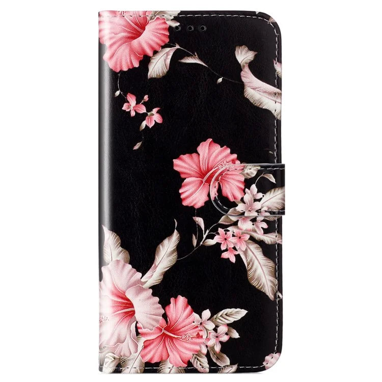 For Samsung Galaxy A06 Case Pattern PU Leather Flip Phone Cover