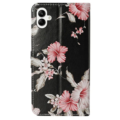 For Samsung Galaxy A06 Case Pattern PU Leather Flip Phone Cover