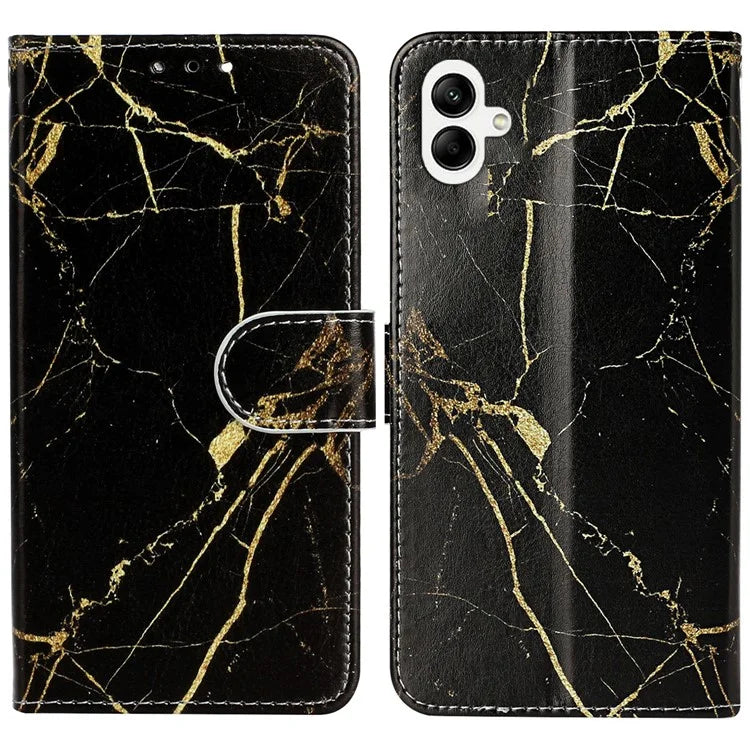 For Samsung Galaxy A06 Case Pattern PU Leather Flip Phone Cover