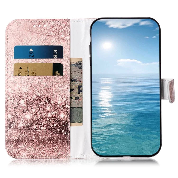 For Samsung Galaxy A06 Case Pattern PU Leather Flip Phone Cover