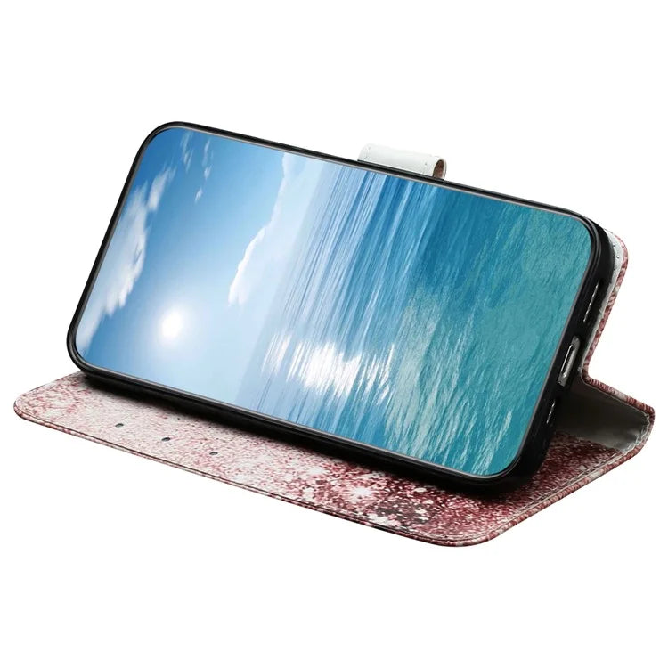 For Samsung Galaxy A06 Case Pattern PU Leather Flip Phone Cover