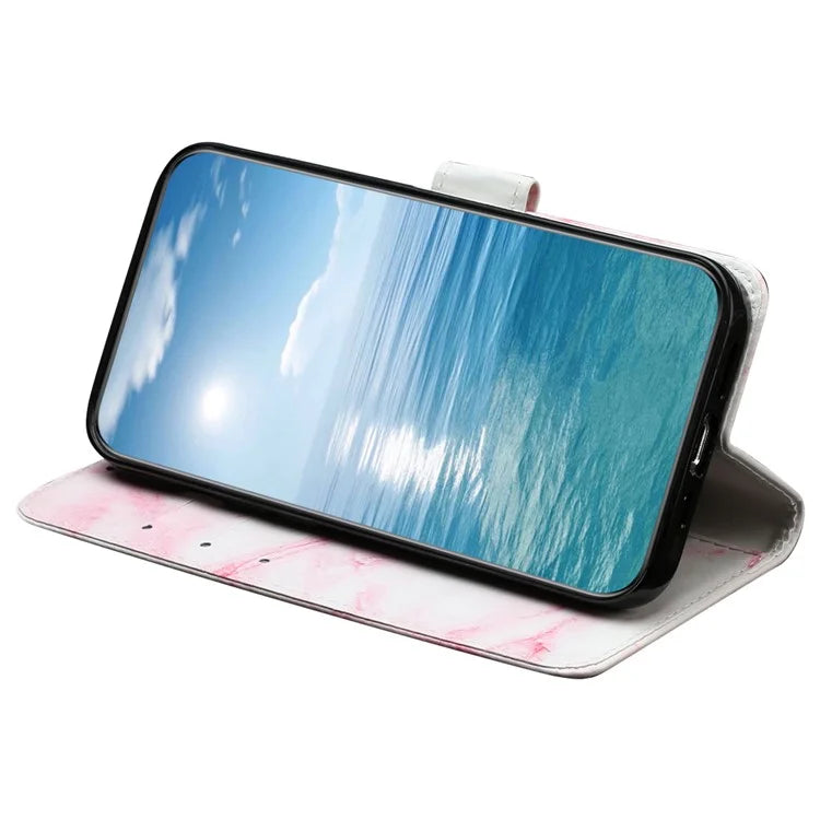 For Samsung Galaxy A06 Case Pattern PU Leather Flip Phone Cover