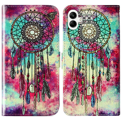 For Samsung Galaxy A06 Case Pattern PU Leather Flip Phone Cover