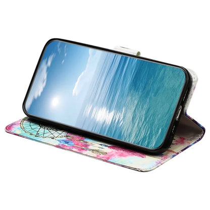 For Samsung Galaxy A06 Case Pattern PU Leather Flip Phone Cover