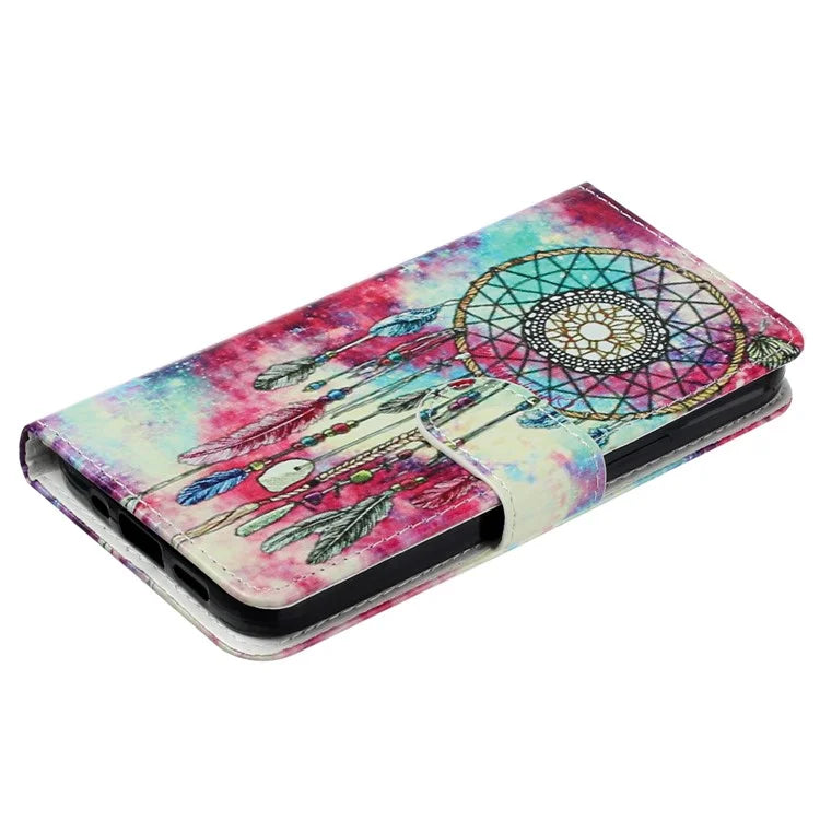 For Samsung Galaxy A06 Case Pattern PU Leather Flip Phone Cover