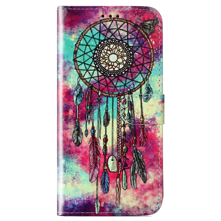 For Samsung Galaxy A06 Case Pattern PU Leather Flip Phone Cover