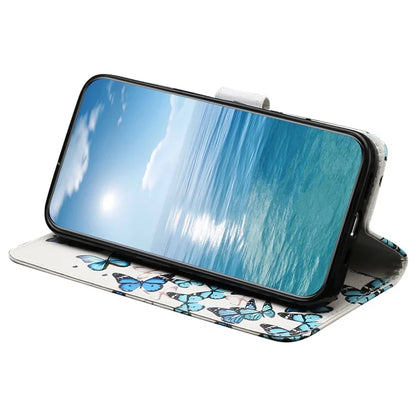 For Samsung Galaxy A06 Case Pattern PU Leather Flip Phone Cover