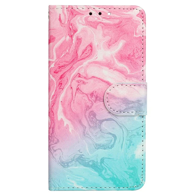 For Samsung Galaxy A06 Case Pattern PU Leather Flip Phone Cover