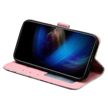 For Samsung Galaxy A06 Case 3D Pattern Printed Phone Leather Phone Cover