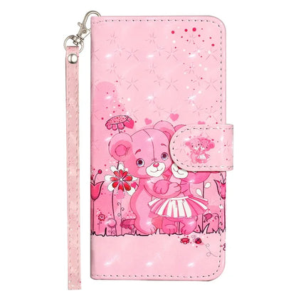 For Samsung Galaxy A06 Case 3D Pattern Printed Phone Leather Phone Cover