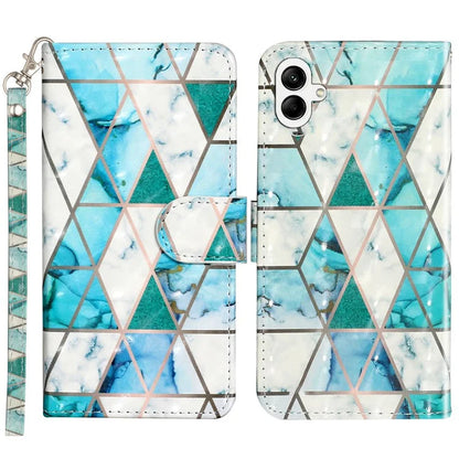For Samsung Galaxy A06 Case 3D Pattern Printed Phone Leather Phone Cover