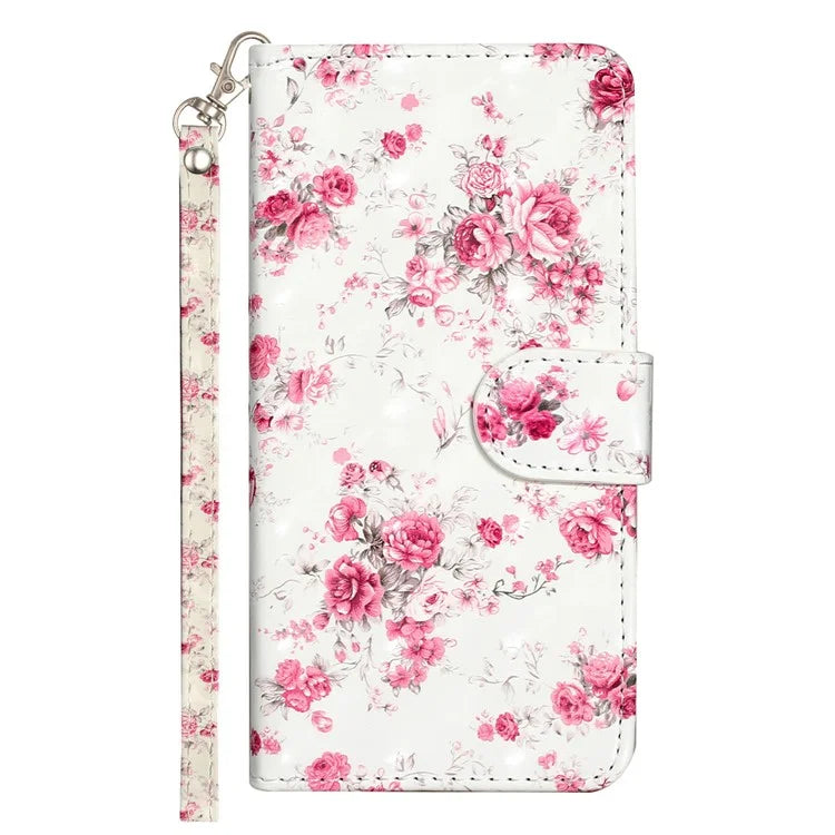 For Samsung Galaxy A06 Case 3D Pattern Printed Phone Leather Phone Cover
